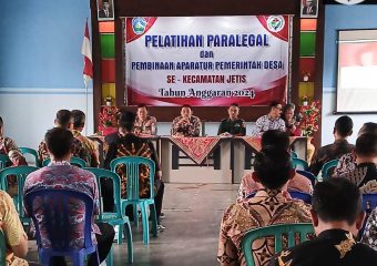 Pelatihan Paralegal Mendukung Aparatur Desa Sadar Hukum