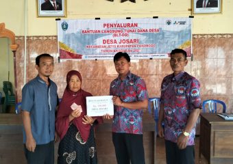 Penyaluran BLT-DD Desa Josari