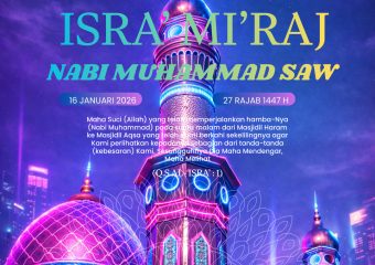Selamat Memperingati Isra’ Mi’raj Nabi Muhammad SAW